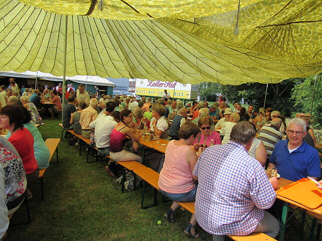 Bild 11: Bilder: Heißes Sommerfest in Engelswies mit Blaskapelle Peng