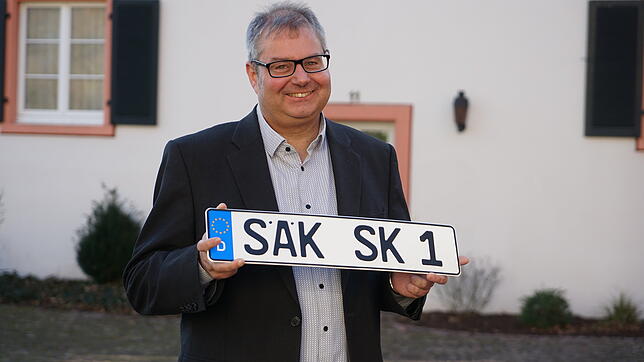Bild : &bdquo;SÄK&ldquo;-Kennzeichen  steht in den Startlöchern