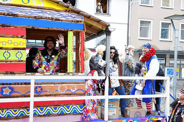 Bild 20: Bilder-Story: So ist die Katzenmusik am Fasnet-Montag in die Stadt einmarschiert