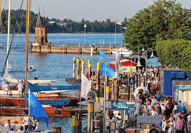 Tausende Besucher kamen nach Konstanz zur Internationalen Bodenseewoche.