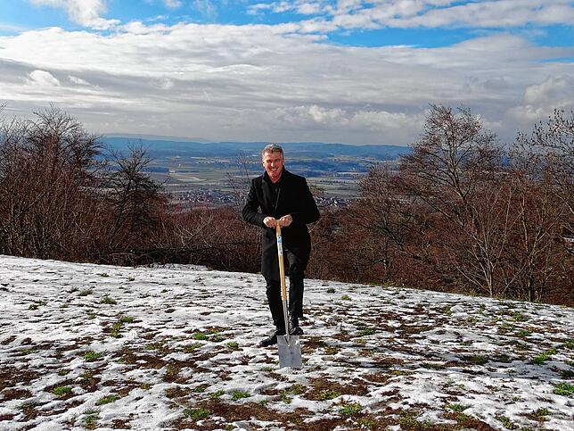 Bürgermeister Frank Amann hoffte im Dezember 2018 noch auf einen baldigen Spatenstich. Der kann nun erst fünf Jahre später erfolgen.