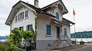 Toplage: Das ehemalige Zollhaus in Eschenz hat Seesicht.