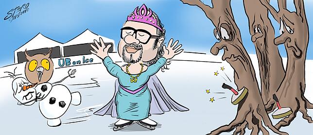 Die ungekrönte Eiskönigin.