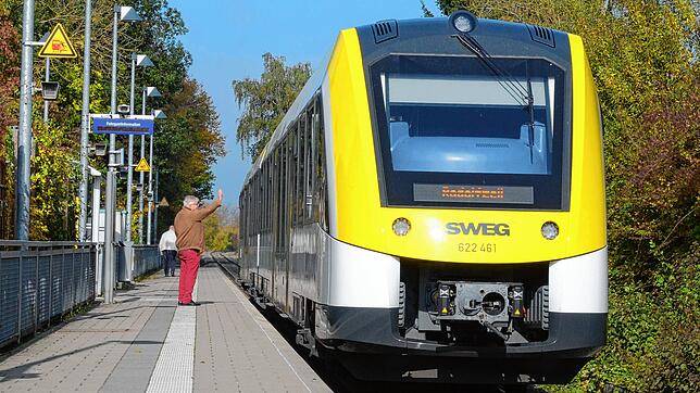 Seit Mitte September im Dienst: die neuen Züge vom Typ Alstom LINT 54.