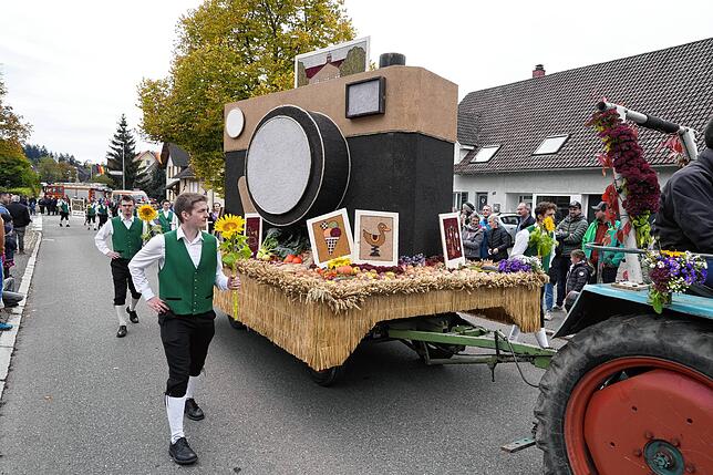 Bild 13: Kreiserntedankfest Brigachtal: Die schönsten Bilder vom Umzug  – Teil 1