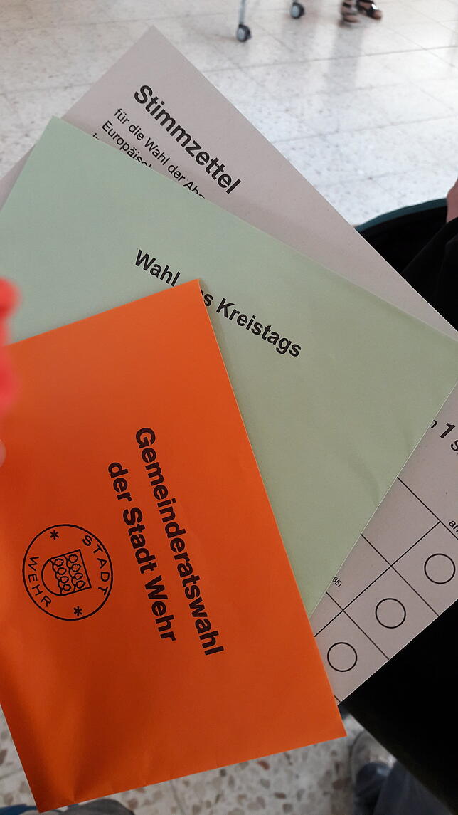 Bild 11: Ticker zur Wahl in Wehr: Der neue Wehrer Gemeinderat steht fest &ndash; Überraschungen gab es bei der Kreistagswahl