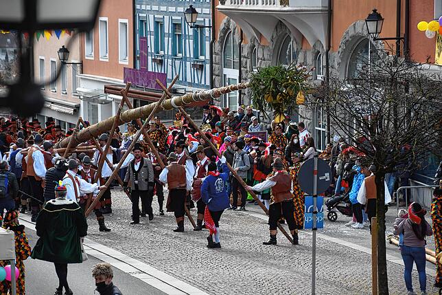 Bild 24: Bilder vom Narrenbaum-Setzen in Stockach Teil 1