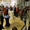 Zahlreiche Gäste sind zur Eröffnung der Ausstellung anlässlich des 200. Geburtstags von Friedrich Wilhelm Raiffeisen in die Volks- und ...