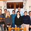Geehrte und Neugewählte stellen beim Harmonikaverein Wälderbuebe (von links): Rudolf Fleig, Oliver Albrecht, Stefanie Straub, Carmen ...