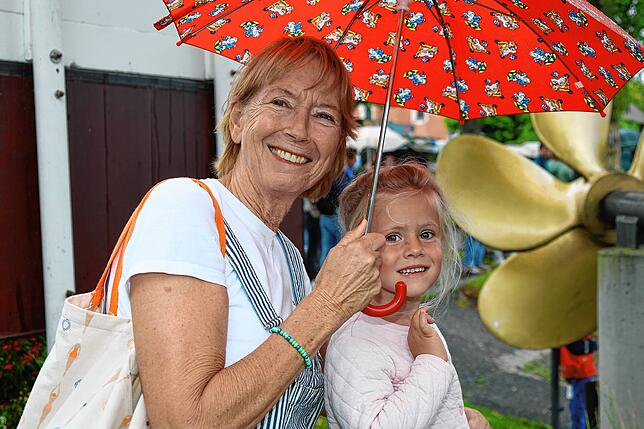 Bild 34: Jazzfest verbreitet trotz Regen gute Laune