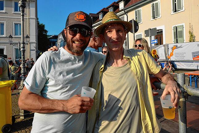 Bild 36: Gute Stimmung beim dritten Konzertabend des Markdorf Open-Air 2025