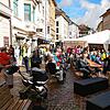Der Fronwagplatz füllt sich bei der Eröffnung des Bodensee-Kirchentages in Schaffhausen. Rund 5000 bis 6000 Besucher bilanzieren die ...