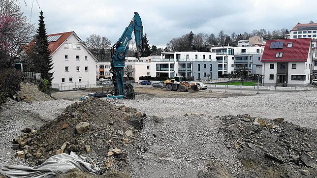 Nach dem Abriss des Postgebäudes bot sich im Mühlweg etliche Wochen dieser ungewohnte Anblick.