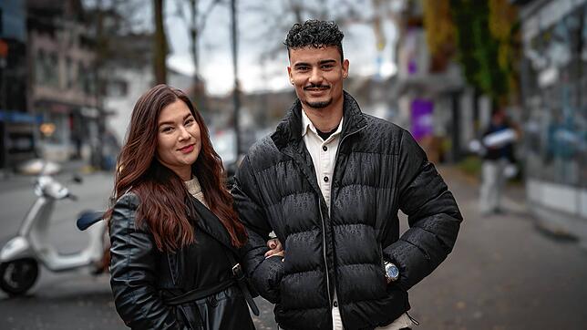 Pascal Wehrlein und seine Partnerin Sibel Levent in Kreuzlingen.