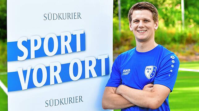 Vorfreude: Sportchef Yannik Kalt vom FC Schlüchttal freut sich aufs Lokalderby gegen die SG Mettingen/Krenkingen, das im Rahmen des 100. ...