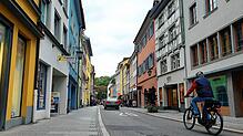 22 Leerstände gibt es aktuell in der Überlinger Innenstadt. Im Vorjahr waren es nur elf. Auch in der Christophstraße (hier im Bild) ...