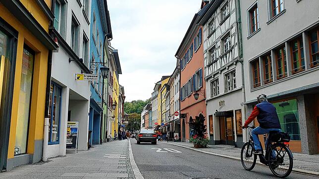 22 Leerstände gibt es aktuell in der Überlinger Innenstadt. Im Vorjahr waren es nur elf. Auch in der Christophstraße (hier im Bild) ...