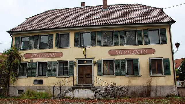 Das Brauhaus Stengele soll saniert werden. Teilabriss und Neubauten sind geplant. Doch das Areal steht unter Ensembleschutz.