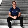 In Schwenningen will er die nächste Stufe in seiner Eishockey-Karriere erklimmen: Verteidiger Maximilian Adam. Bild: Tina Fröhlich