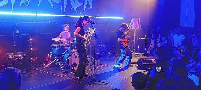 Bild 28: Viel zu hören gab es beim Schüler-Bandcontest in der Lauffenmühle