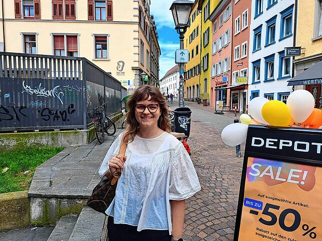 Ria Kramer kann sich nicht vorstellen, dass bei einer möglichen Schließung des Depots, Läden mit einem Mehrwert für die Stadt in das ...