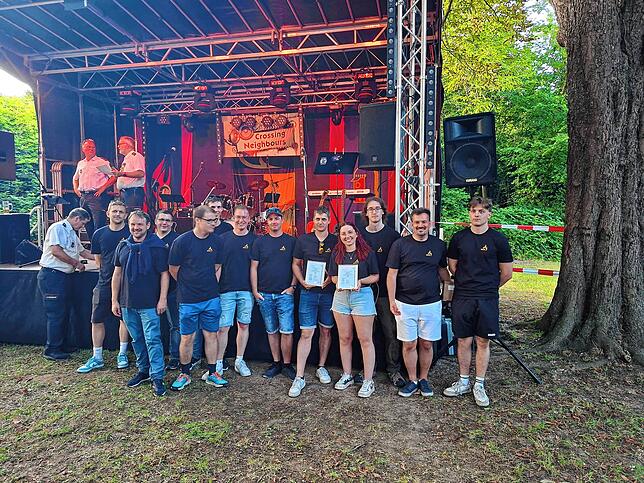 Bild 17: Tolle Stimmung und buntes Programm: Kreisfeuerwehrtag in Gottmadingen bietet Können und Spektakel