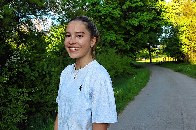 Pia Halder schöpft aus der Laufgruppe Motivation und Freude.