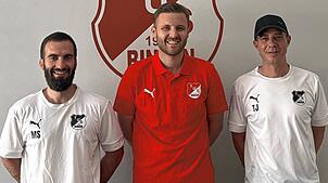 Gut bekannt: Manuel Schwarz (links) wird seine neue Trainerstelle beim TuS Binzen mit Alexander Gött antreten, der bis jetzt sein ...