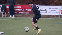 18. Saisontor: David Rizani traf früh für den FC Bergalingen in der Partie beim SV 08 Laufenburg II. Doch am Ende reichte es den Gästen ...