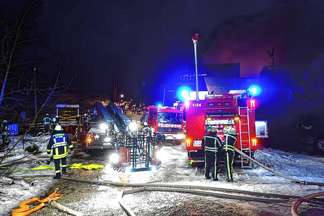 Bild 33: Brand im Hotel Walkenmühle in Bonndorf - die Bilder