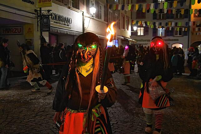 Bild 10: So schaurig-schön war der Nachtumzug in Waldshut
