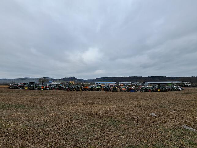 Landwirte in Horheim.