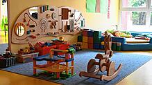 Ein Raum im Kindergarten Hohenfels. (Archivbild)