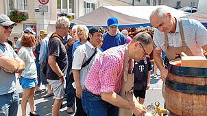 Bild : Impressionen vom Stadtfest in Meßkirch am Samstag, 12. Juli 2025, mit Stadtlauf des TV