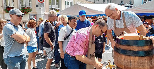 Bild 1: Impressionen vom Stadtfest in Meßkirch am Samstag, 12. Juli 2025, mit Stadtlauf des TV