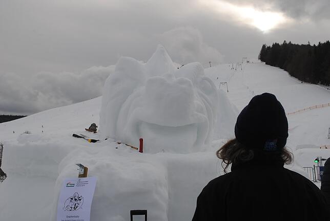 Bild 11: Schneeskulpturen-Festival in Bernau: Schauen Sie zu, wie aus Schnee Kunst wird
