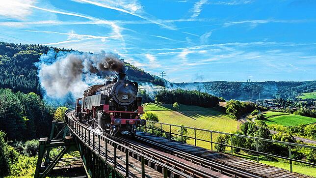 Eine Fahrt mit der Sauschwänzlebahn ist ein besonderes Erlebnis.