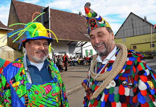 Bild 19: Bilder vom Narrenbaumstellen in Ittendorf (Teil 1/2)
