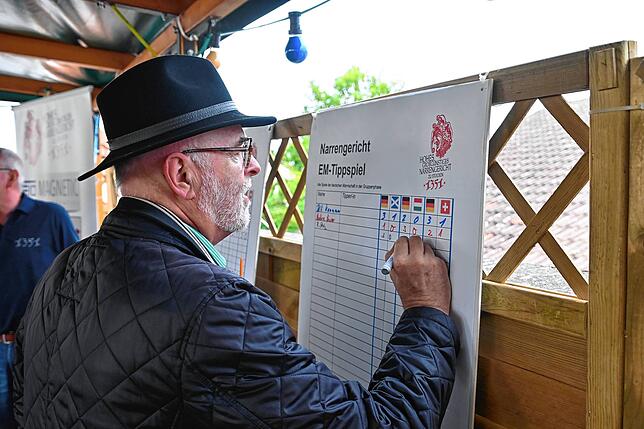 Bild 13: Bilder der Eröffnung des Schweizer Feiertags 2024 mit dem Fassanstich der neuen Bürgermeisterin