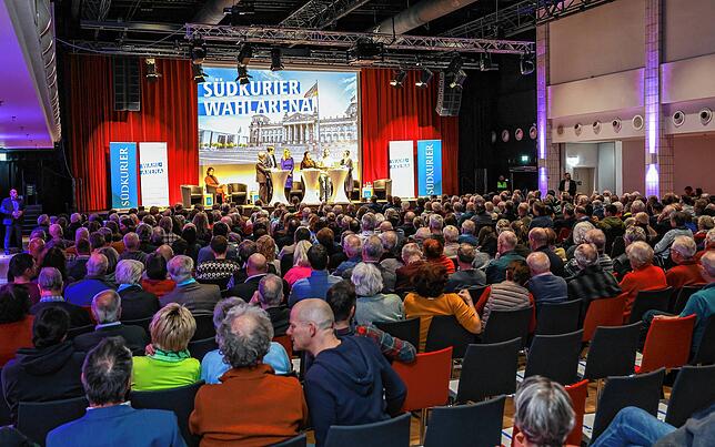 Bild 34: Bundestagswahl 2025: Wahlarena in Radolfzell - alle Bilder