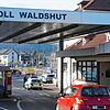 An der deutschen Grenze in Waldshut waren gestern Beamte von Bundespolizei, Zoll und Landespolizei präsent.