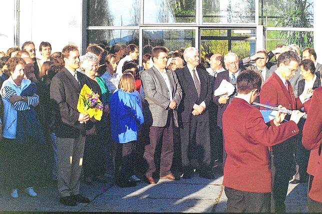 Bild 10: Gedächtnis der Region: Bilder von Matthias Weckbachs erster Wahl zum Bürgermeister im Jahr 1999