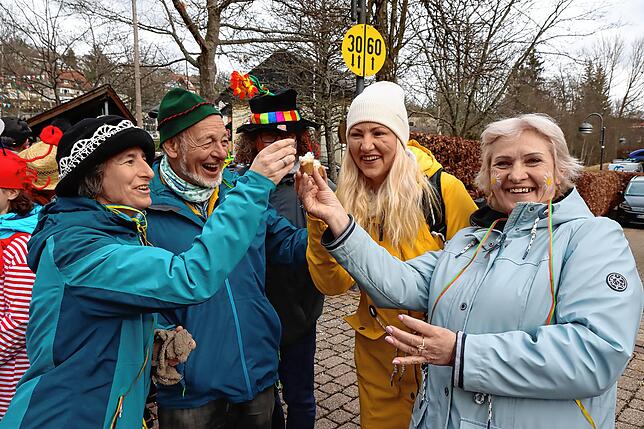 Bild 31: So schön ist der Fasnetmentigs-Umzug in Unterkirnach
