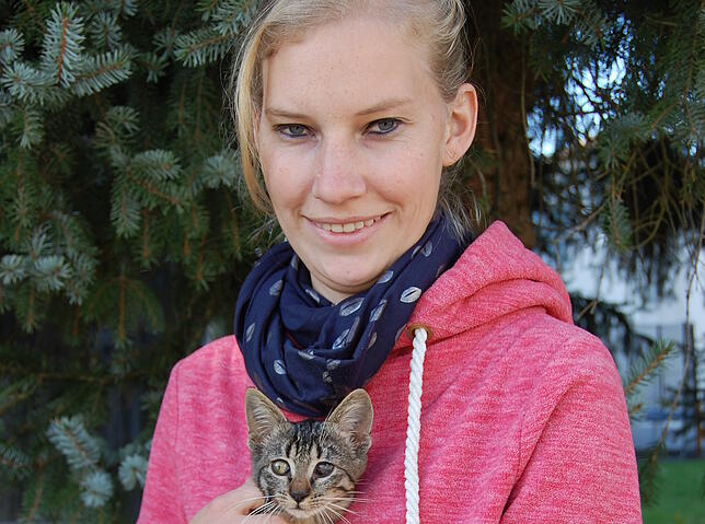 Tierschutz liegt ihr am Herzen: Die 28-jährige Kerstin Riebesehl sucht nach weiteren Unterstützern, die sich im Tierschutzverein ...