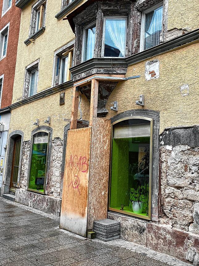 Einst war hier das „Nudelhaus“ beheimatet, heute verkauft ein vegetarischer Imbiss seine Leckereien.