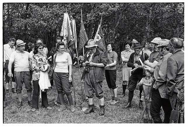 Auch das gehörte schon in früheren Zeiten zu den Freizeitaktivitäten der Stockacher: Wanderungen mit dem Schwarzwaldverein. Hier ein ...