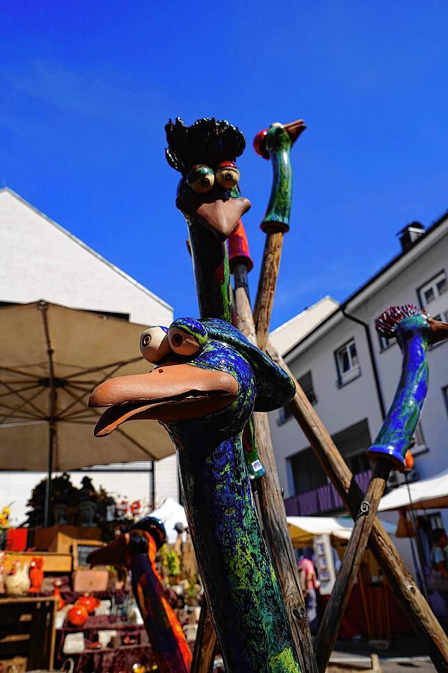 Bild 38: Bunte Vielfalt auf dem Marktplatz