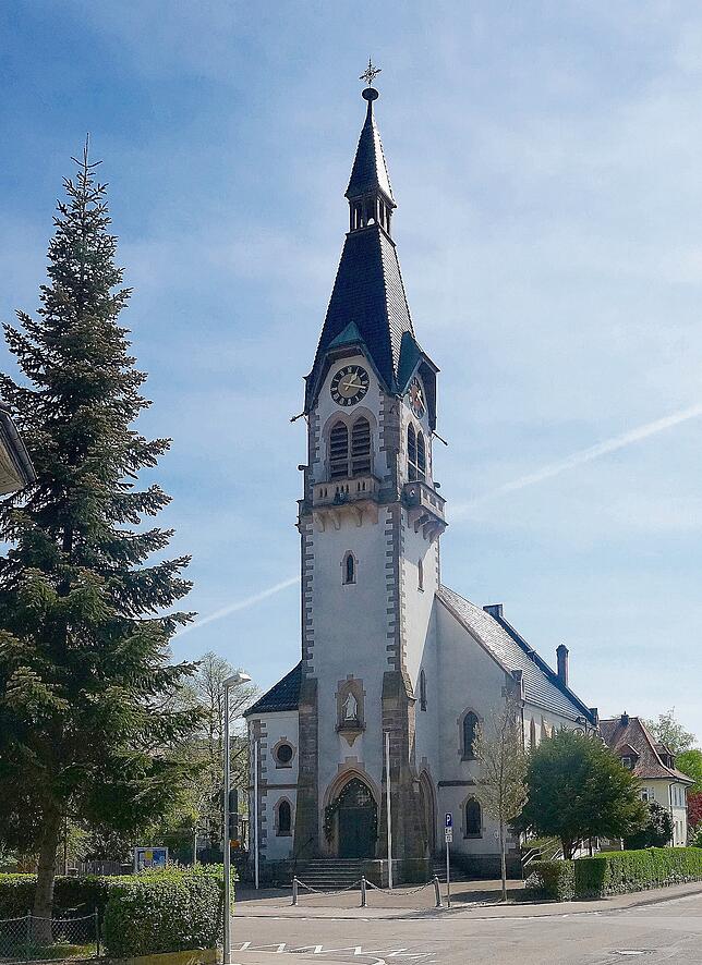 Schön und geschützt: Die 1906 gebaute evangelische Christuskirche in Tiengen steht unter Denkmalschutz.
