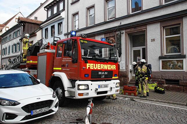 Bild 15: Alle Bilder zum Brand in der Villinger Gerberstraße