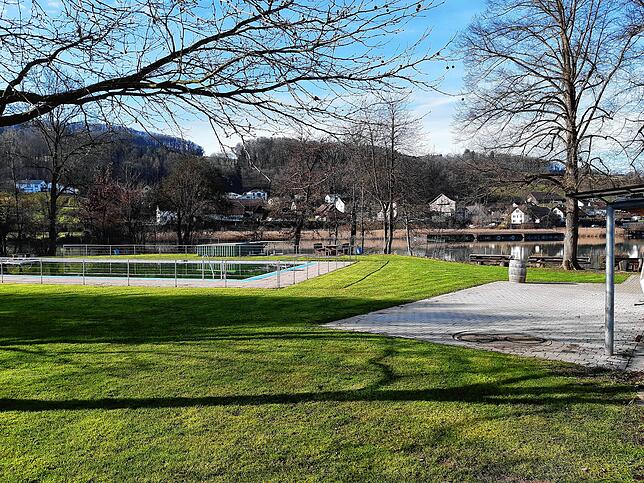 Das Freibad in Lienheim eröffnet schon am Montag, 12. Mai.